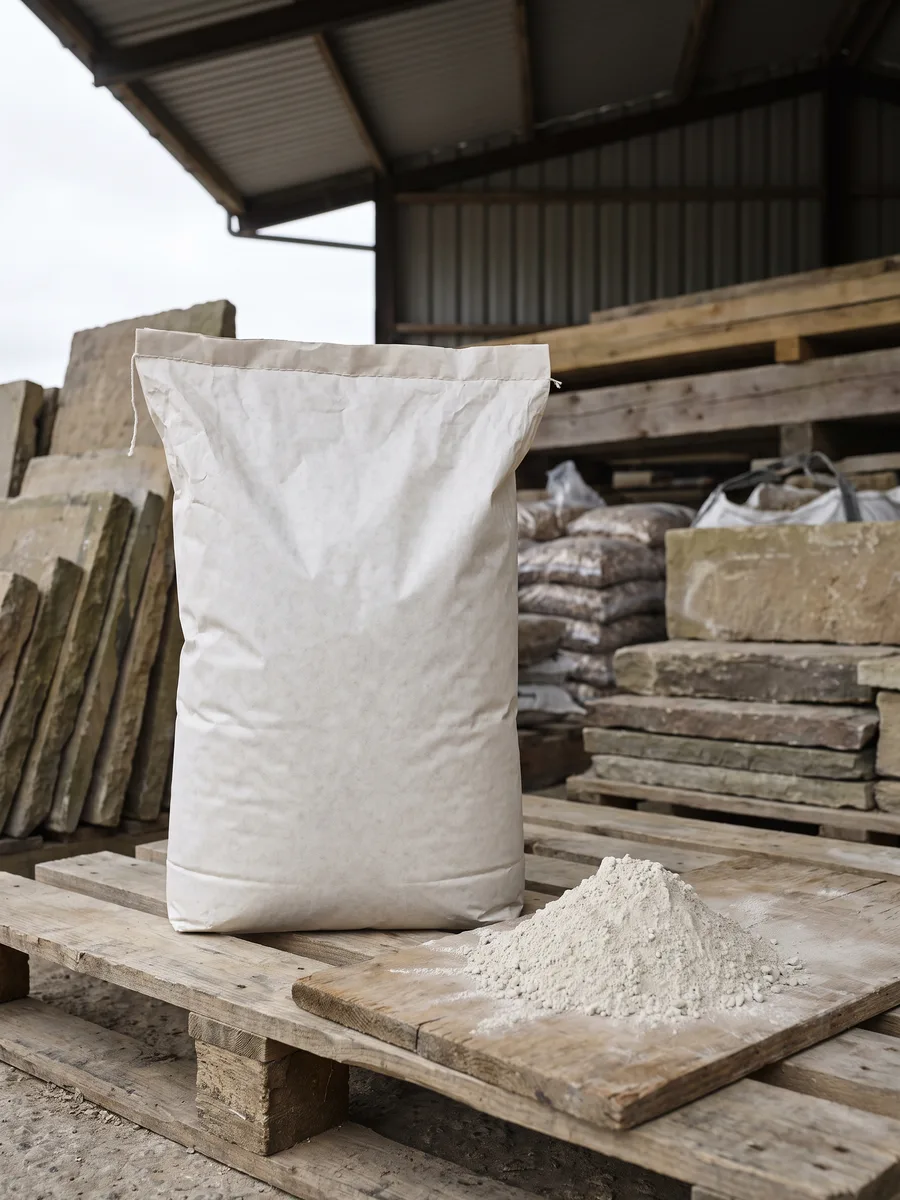 Natural hydraulic lime mortar