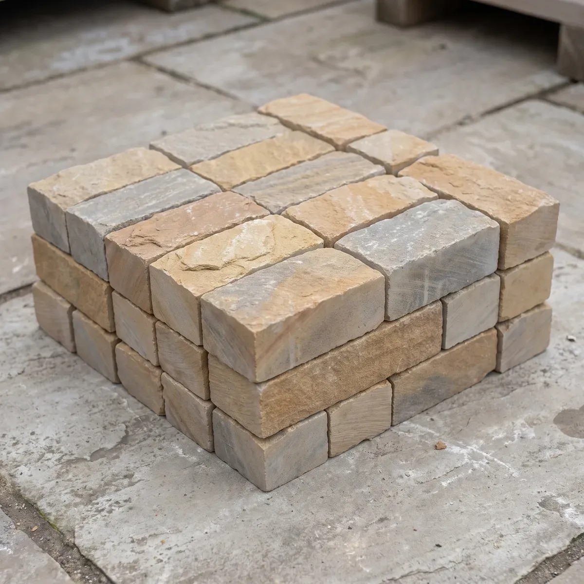 Riven Sandstone Setts